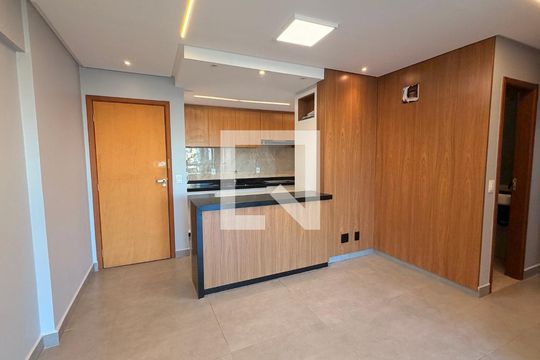 Sala de apartamento para alugar com 2 quartos, 70m² em Setor Pedro Ludovico, Goiânia