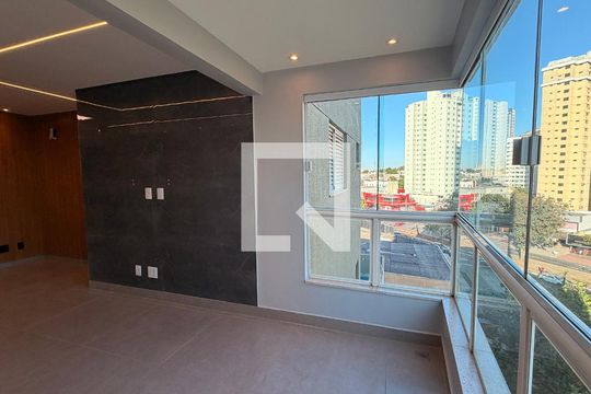 Sala de apartamento para alugar com 2 quartos, 70m² em Setor Pedro Ludovico, Goiânia