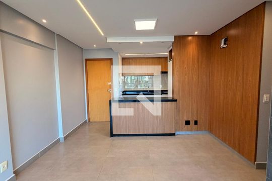 Sala de apartamento para alugar com 2 quartos, 70m² em Setor Pedro Ludovico, Goiânia