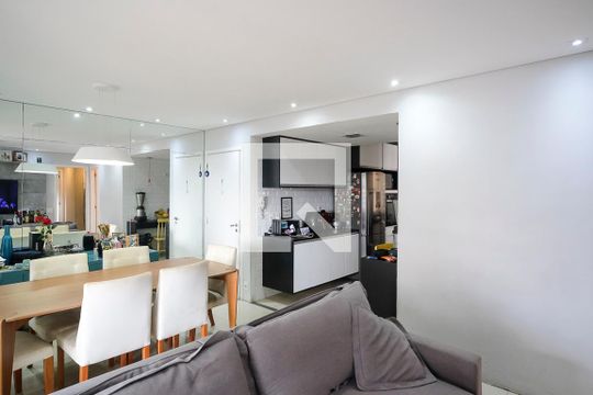 Sala de apartamento à venda com 3 quartos, 97m² em Santa Paula, São Caetano do Sul