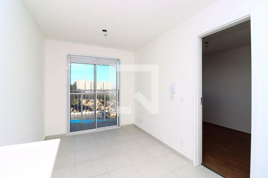 Sala/Cozinha de apartamento à venda com 1 quarto, 30m² em Morumbi, São Paulo