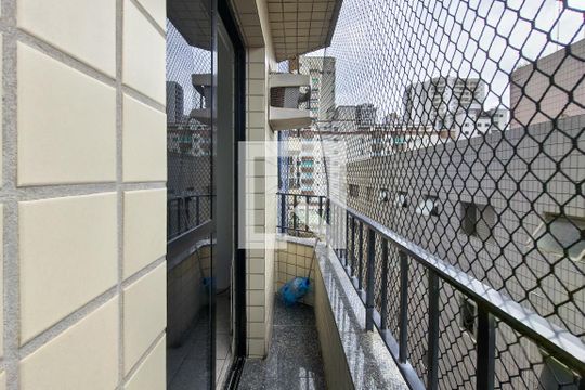 Sacada de apartamento para alugar com 2 quartos, 90m² em Vila Caiçara, Praia Grande