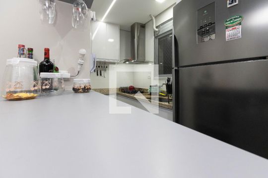 Cozinha - Armários / Área de Serviço de apartamento para alugar com 1 quarto, 50m² em Vila Guilherme, São Paulo