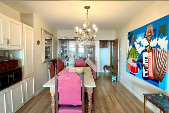 Sala de Jantar de apartamento para alugar com 3 quartos, 163m² em Alto de Pinheiros, São Paulo