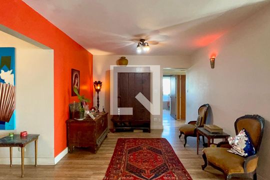 Sala de apartamento para alugar com 3 quartos, 163m² em Alto de Pinheiros, São Paulo