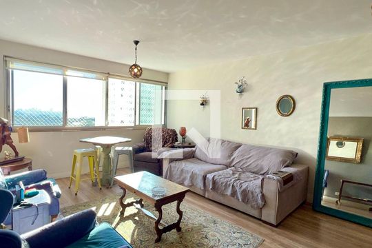 Sala de apartamento para alugar com 3 quartos, 163m² em Alto de Pinheiros, São Paulo