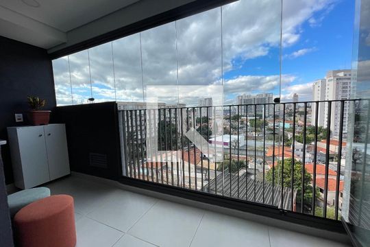 Varanda de apartamento para alugar com 2 quartos, 60m² em Ferreira, São Paulo