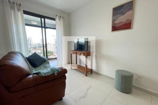 Sala de apartamento para alugar com 2 quartos, 60m² em Ferreira, São Paulo