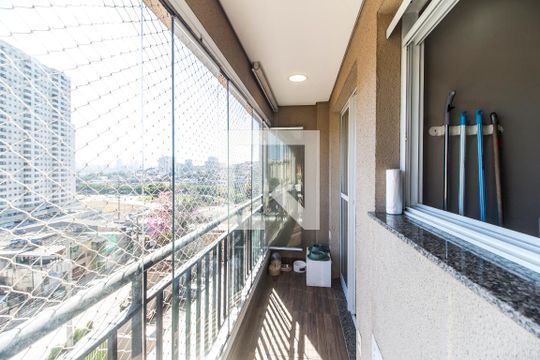 Varanda de apartamento à venda com 2 quartos, 66m² em Parque Viana, Barueri