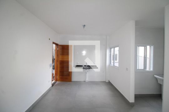 Sala / Cozinha de apartamento à venda com 2 quartos, 40m² em Jardim Primavera, São Paulo