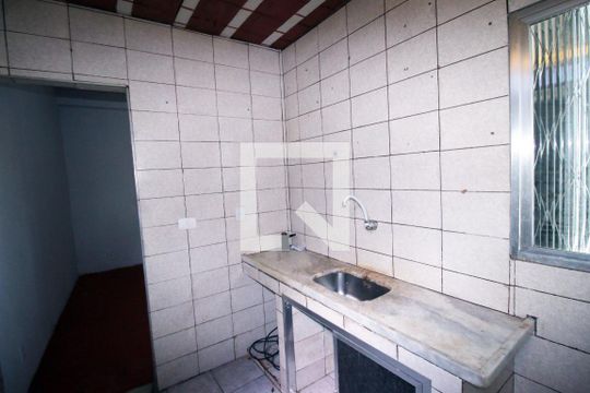 Cozinha de casa para alugar com 1 quarto, 50m² em Rocha Miranda, Rio de Janeiro