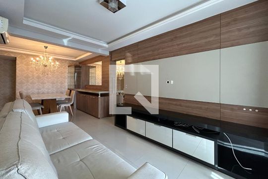 Sala de apartamento para alugar com 3 quartos, 106m² em Capoeiras, Florianópolis