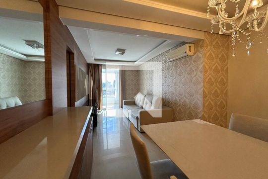 Sala de apartamento para alugar com 3 quartos, 106m² em Capoeiras, Florianópolis