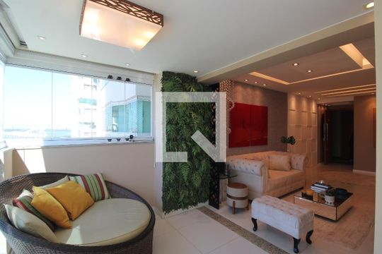 Sala - Varanda de apartamento para alugar com 2 quartos, 90m² em Barra da Tijuca, Rio de Janeiro
