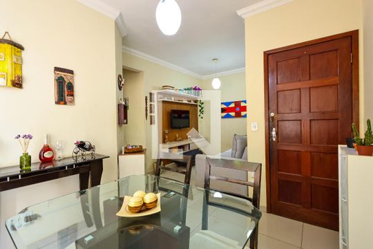 Sala de apartamento à venda com 3 quartos, 64m² em Jardim America, Belo Horizonte