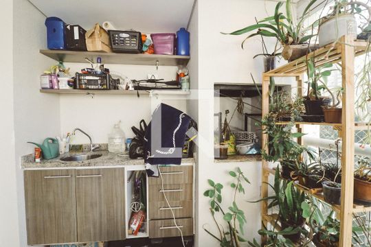 Varanda gourmet de apartamento à venda com 3 quartos, 110m² em Lauzane Paulista, São Paulo