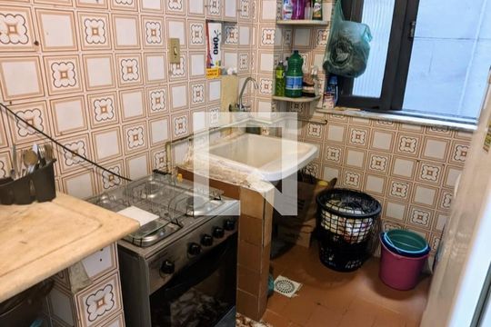 Cozinha de apartamento para alugar com 2 quartos, 57m² em Madureira, Rio de Janeiro