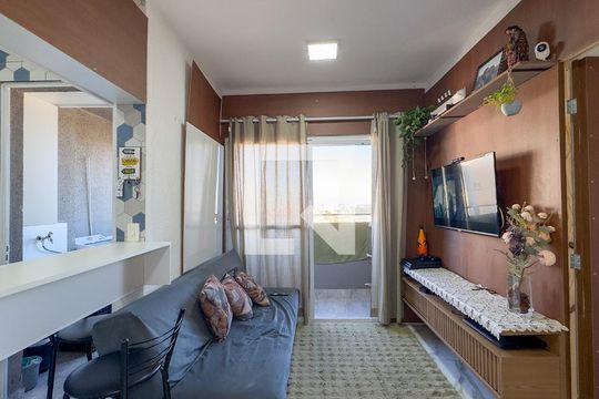 Sala de apartamento à venda com 1 quarto, 45m² em Jardim São Luís, São Paulo