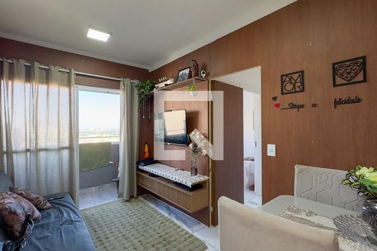 Sala de apartamento à venda com 1 quarto, 45m² em Jardim São Luís, São Paulo