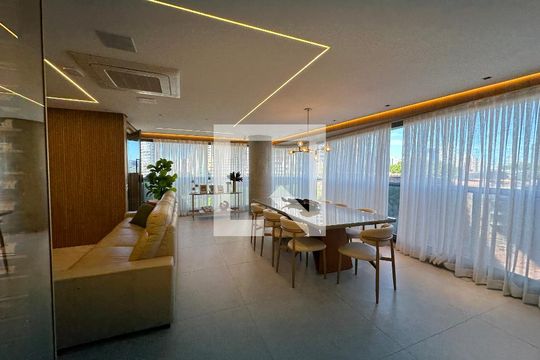 Sala de apartamento para alugar com 3 quartos, 175m² em Alphaville Conde Ii, Barueri