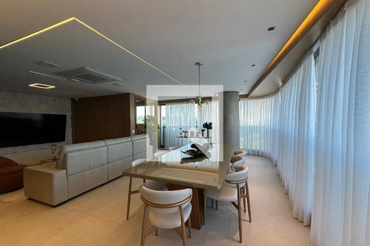 Sala de apartamento para alugar com 3 quartos, 175m² em Alphaville Conde Ii, Barueri