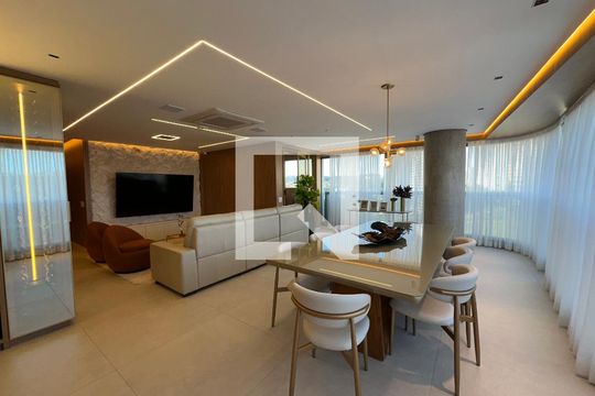 Sala de apartamento para alugar com 3 quartos, 175m² em Alphaville Conde Ii, Barueri