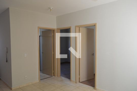 Sala de apartamento para alugar com 2 quartos, 50m² em Jardim Heitor Rigon, Ribeirão Preto