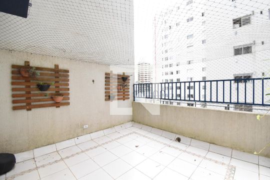 Sacada da Sala de apartamento à venda com 3 quartos, 110m² em Batel, Curitiba