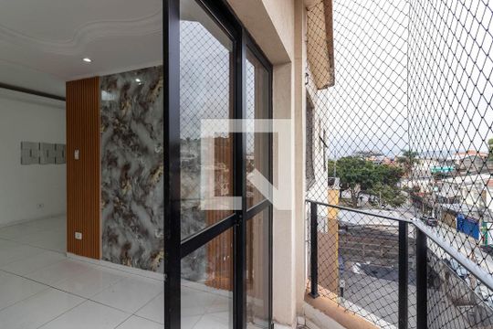 Varanda da Sala de apartamento para alugar com 3 quartos, 78m² em Vila Nova Cachoeirinha, São Paulo