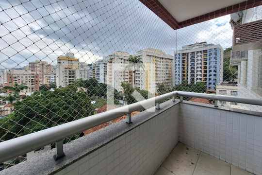 Sala de apartamento à venda com 3 quartos, 115m² em Santa Rosa, Niterói