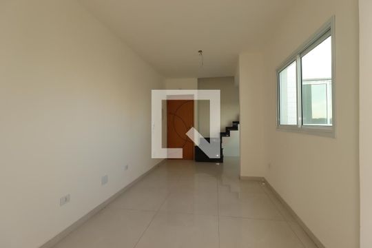 Sala de apartamento à venda com 2 quartos, 82m² em Vila Curuçá, Santo André