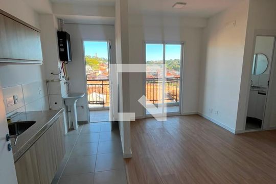 Cozinha de apartamento para alugar com 2 quartos, 50m² em Jardim Adelia Cavicchia Grotta, Limeira
