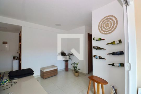 Sala de apartamento para alugar com 2 quartos, 65m² em Stella Maris, Salvador