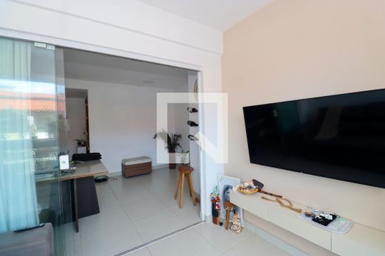 Sala de apartamento para alugar com 2 quartos, 65m² em Stella Maris, Salvador