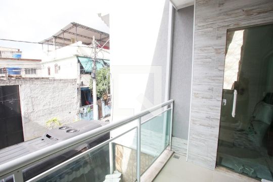 Varanda da Sala de casa à venda com 3 quartos, 240m² em Taquara, Rio de Janeiro