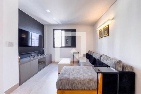 Sala de apartamento à venda com 4 quartos, 134m² em Buritis, Belo Horizonte