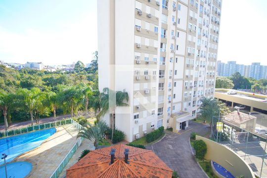 Sala - Vista de apartamento à venda com 3 quartos, 64m² em Jardim Itú, Porto Alegre
