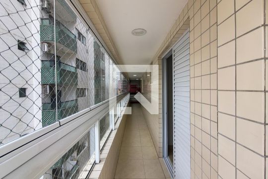 Sacada de apartamento para alugar com 2 quartos, 74m² em Aviação, Praia Grande