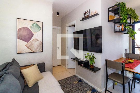Sala de apartamento à venda com 2 quartos, 40m² em Socorro, São Paulo