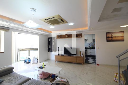 Sala 1 de apartamento para alugar com 3 quartos, 220m² em Barra Olímpica, Rio de Janeiro