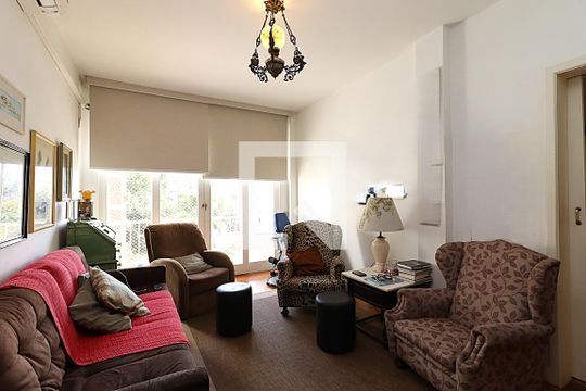 Sala de TV de apartamento à venda com 3 quartos, 207m² em Independência, Porto Alegre