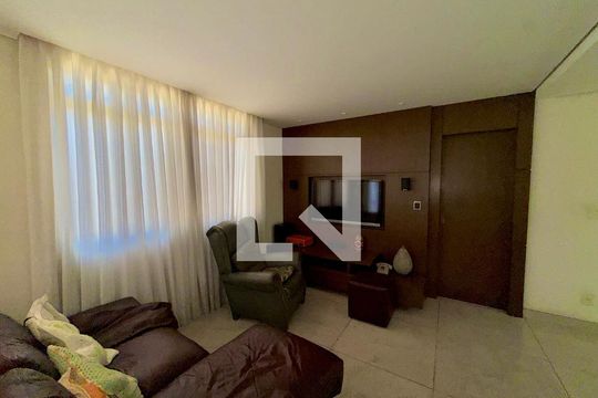 Sala de apartamento à venda com 4 quartos, 180m² em Pampulha, Belo Horizonte