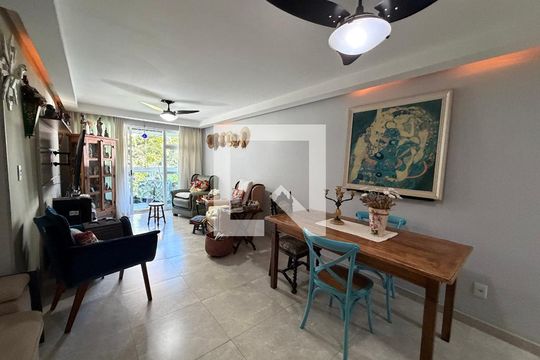 Sala de apartamento à venda com 3 quartos, 110m² em Jacarepaguá, Rio de Janeiro