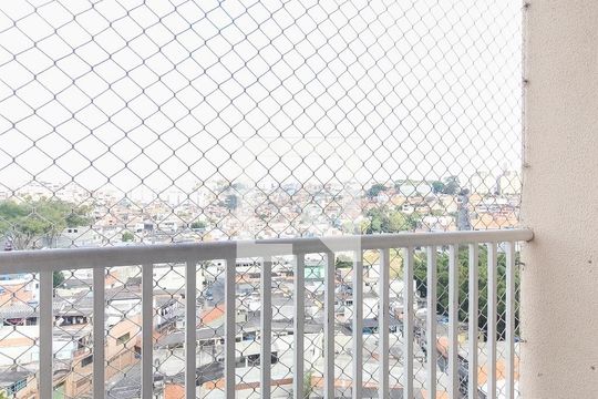 Varanda da Sala de apartamento para alugar com 2 quartos, 42m² em Jardim Lourdes, São Paulo