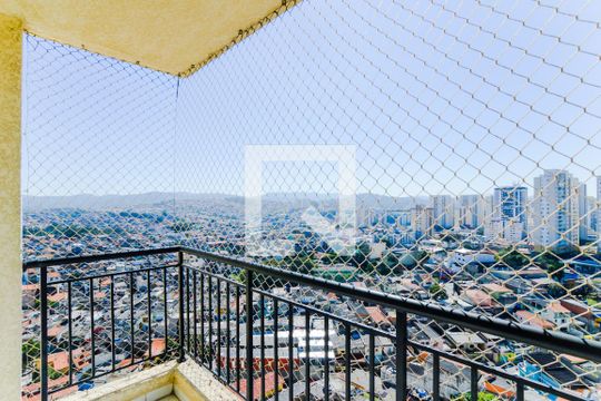 Varanda da Sala de apartamento para alugar com 3 quartos, 76m² em Picanço, Guarulhos