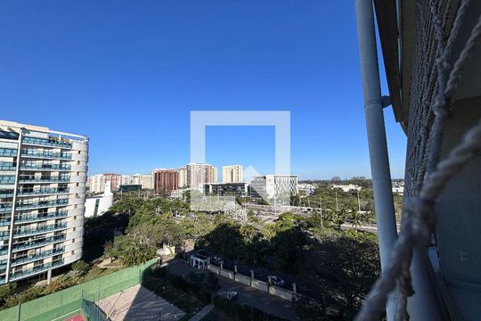 Varanda de apartamento para alugar com 4 quartos, 206m² em Barra da Tijuca, Rio de Janeiro