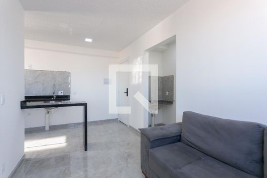 Sala de apartamento para alugar com 2 quartos, 38m² em Cidade Nova São Miguel, São Paulo