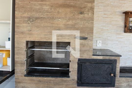 churrasqueira e área de lazer piso superior da cobertura de apartamento à venda com 3 quartos, 152m² em Vila Rami, Jundiaí