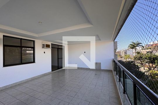Varanda de apartamento para alugar com 3 quartos, 123m² em Recreio dos Bandeirantes, Rio de Janeiro