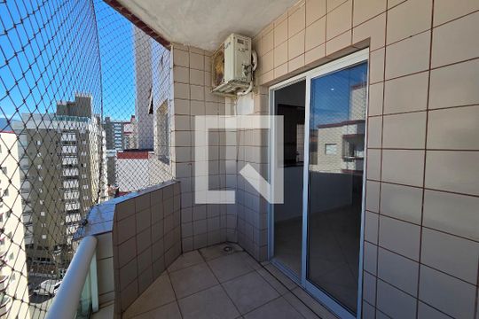 Varanda de apartamento para alugar com 2 quartos, 88m² em Nova Mirim, Praia Grande